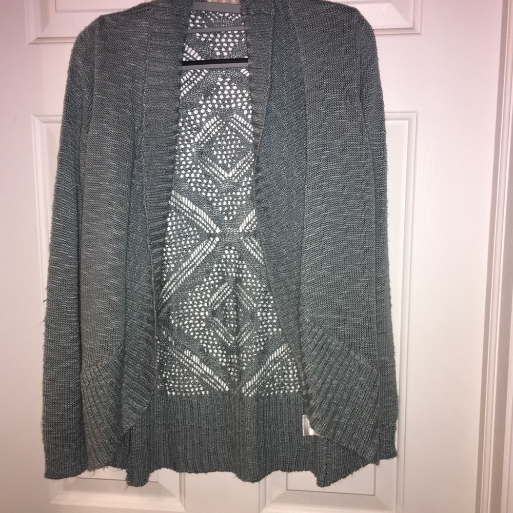 Open cardigan